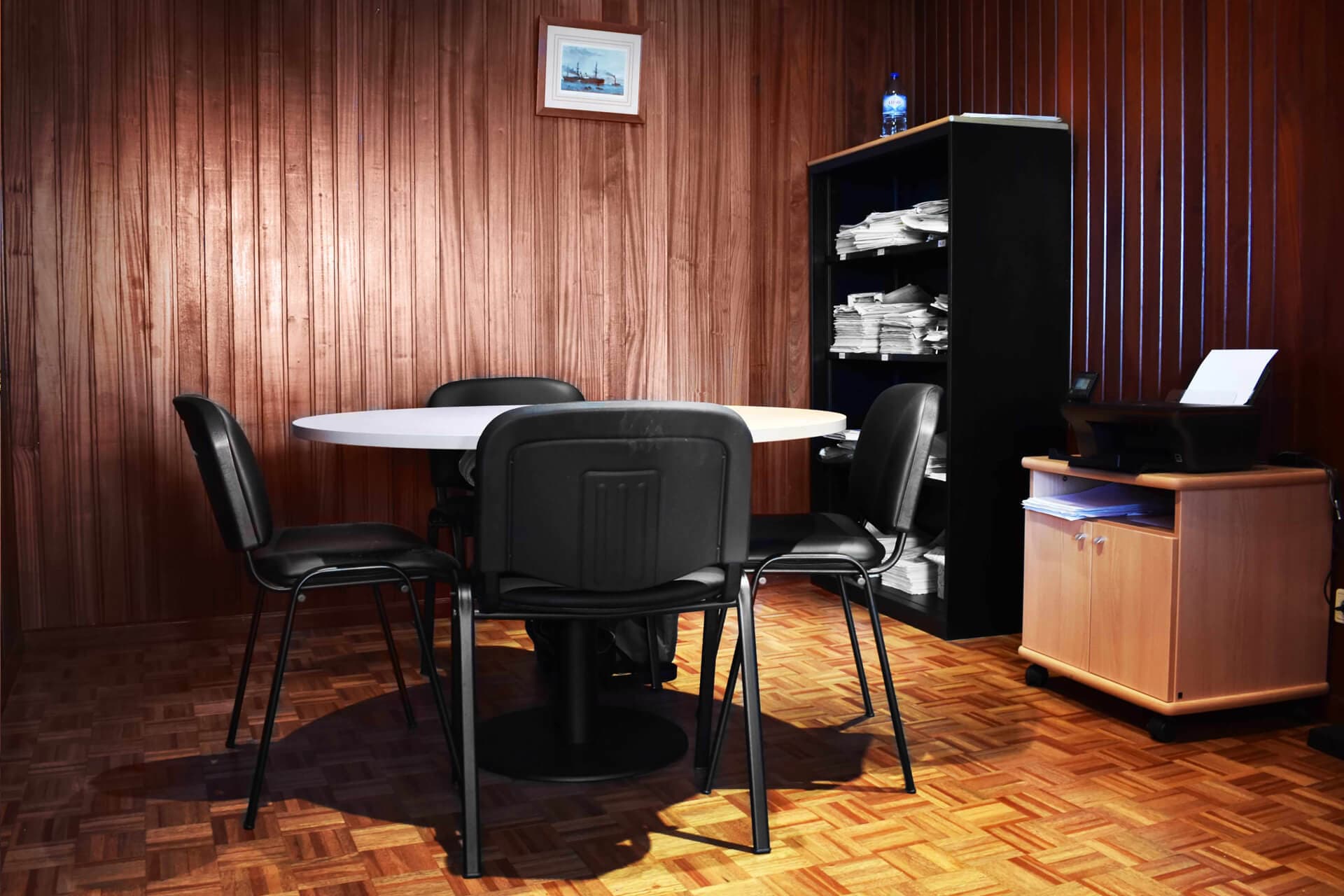 Sala de reuniões do escritório